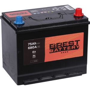 Автомобильный аккумулятор Brest Battery 75 Ач обратная полярность D26L(уценка)
